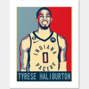 Indiana Pacers Tyrese Haliburton Posters and Art